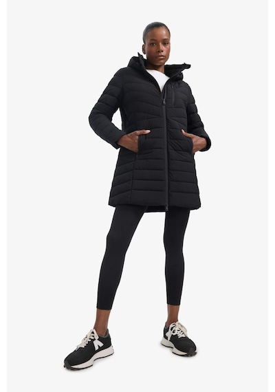 Defacto Defactofit Su İtici Regular Fit Kapüşonlu Şişme Parka Mont C6035ax25wnbk81 Siyah-bk81