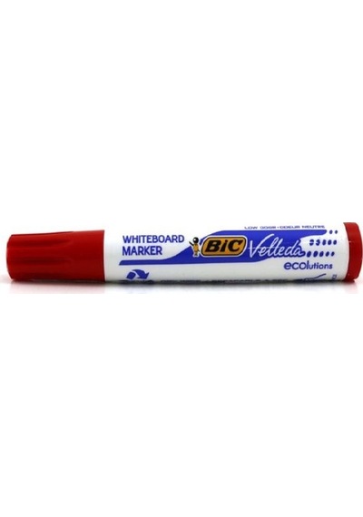 Bic Kırmızı Tahta Kalemi 1701 Yuvarlak Uç 904939