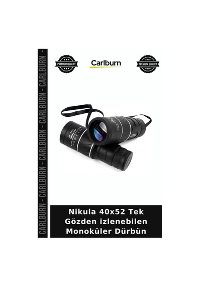 Nikula 40x52 Tek Gözden İzlenebilen Monoküler Dürbün Ekipman Avcılık Diğer