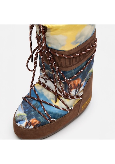 M062 Cocoa Bot Kadın 80d1403090-m062 Moon Boot Mb X Gır Icon Hıgh Postcard Cocoa M062 Cocoa