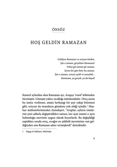 Bir Ömür Ramazan: Ruhun Ziyafeti