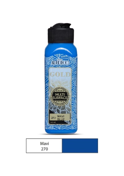Artdeco Akrilik Boya Multi Surface 140 Ml Mavi