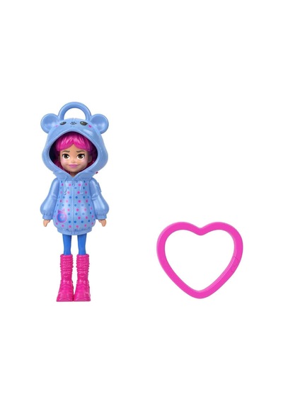 Jmn38 Polly Pocket Kapüşonlu Bebekler Belirtilmemiş