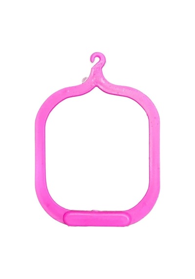 Plastik Renkli Kuş Salıncağı, 20cm, Çok Renkli