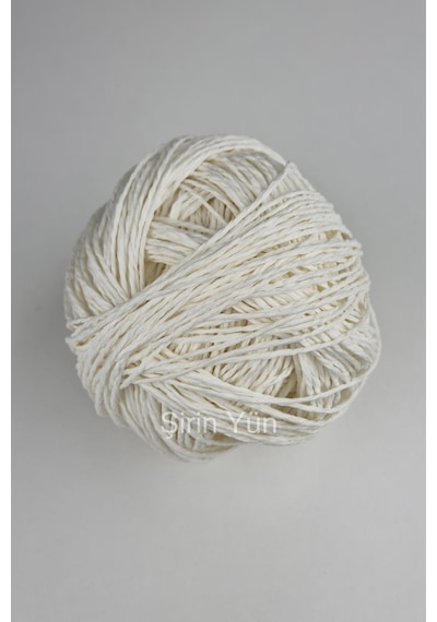 Sarılmış Kağıt İp 100 Gram Beyaz