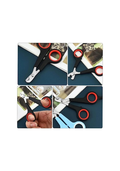 Busstier Kedi Tırnak Makası Çeşitleri Ergonomik Saplı Paslanmaz Çelik Farklı Tarz Seçenekleri Düz