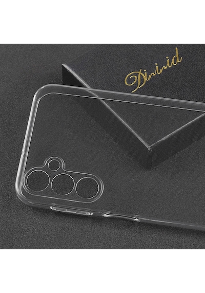 Zore Samsung Galaxy Uyumlu A24 Kılıf Omsy Süper Silikon Kapak - Renksiz