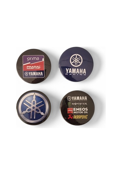 Motosiklet Magnet Set 1 Yamaha 4'lü Magnet Karışık Renkli