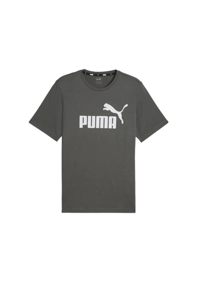 Puma 58666715 Ess Logo Tee Erkek Spor Tişört Gri