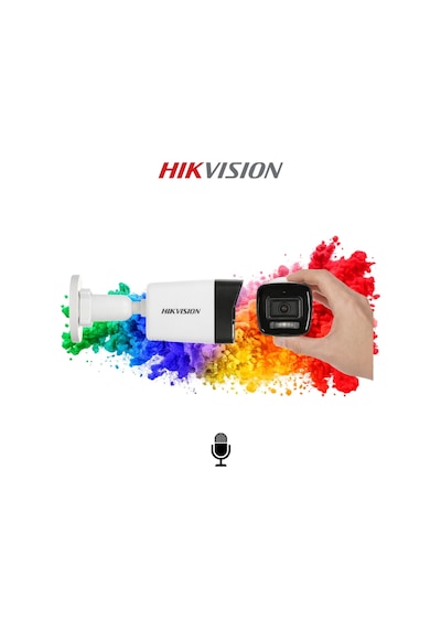 Ds-2cd1021g2-lıuf 2mp Gece Renkli Hybrid Light Bullet Ip Kamera