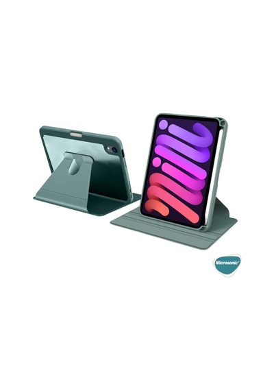 Microsonic Apple Uyumlu iPad Mini 7 Kılıf A2993-a2995 Regal Folio Tablet Kılıfı
