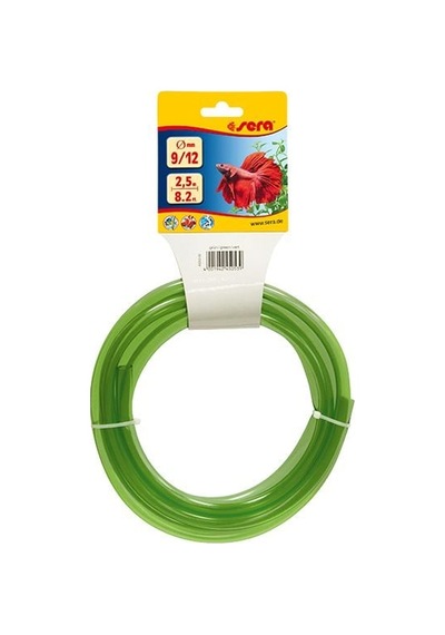 Sera Dış Filtre Hortumu Yeşil 9/12mm 2.5 Metre