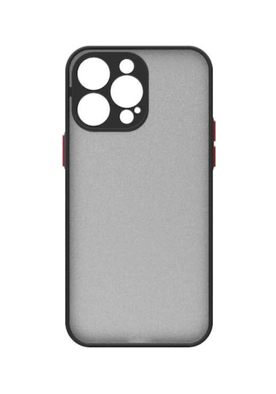 Apple Uyumlu iPhone 14 Pro Kılıf Mat Kamera Korumalı Renkli Tuşlu Sert Silikon Kapak Hux