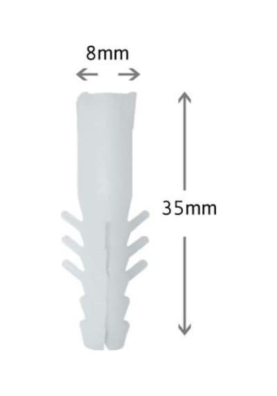 Plastik Dübel 8mm 100 Adet 1