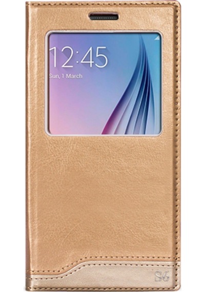 Fitcase Dolce Samsung Uyumlu S6 (G920) Gizli Miknatisli Pencereli Kilif 100118125 Fitcase Dolce Samsung Uyumlu S6 (G920) Gizli Miknatisli Pencereli Kilif 100118125