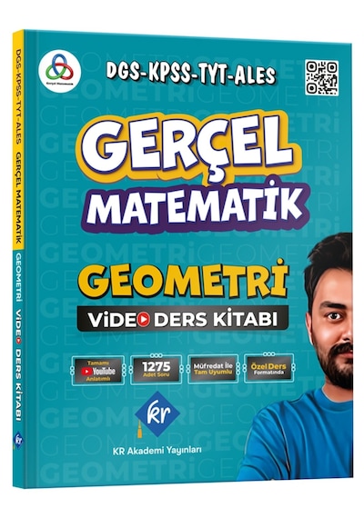 Gerçel Matematik Dgs Kpss Tyt Ales Geometri Video Ders Kitabı