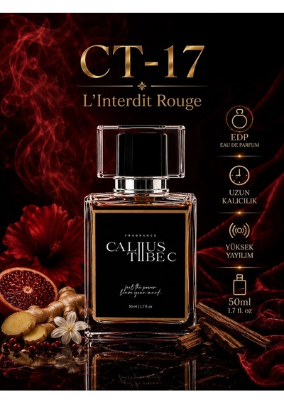 Calius Tibec Ct-17 Kadın Parfüm EDP 50 ML