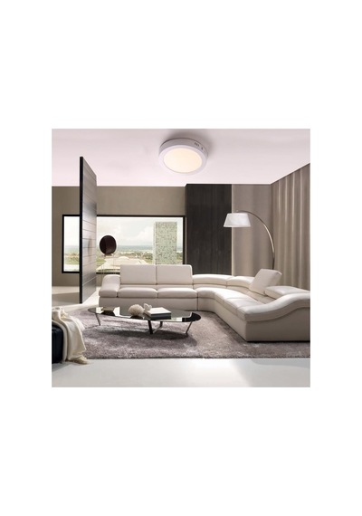Led Tavan Spot Panel Yuvarlak Sıva Üstü 24 Watt Driverli Panel Çok Renkli