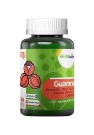 Herbasist Guarana Takviye Edici Gıda 30 Kapsül