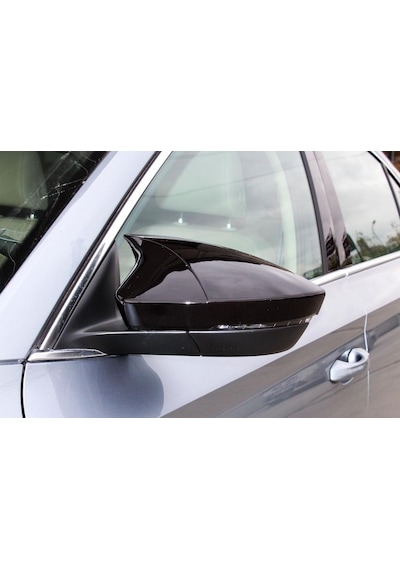 Skoda Superb Yarasa Ayna Kapak - Batman Ayna Kapağı Parlak Siyah
