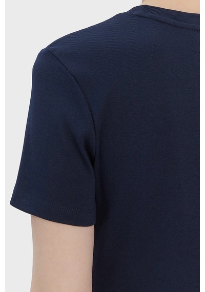 Tommy Hilfiger Bayan T Shirt Ww0ww40587 C1g Lacivert Lacivert