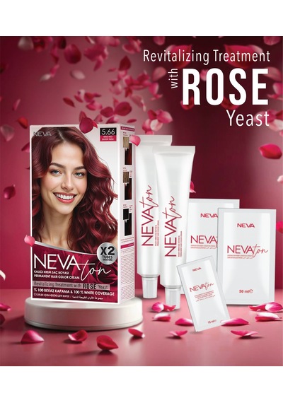 Nevaton 5.66 Şarap Kızılı Kalıcı Krem Saç Boyası