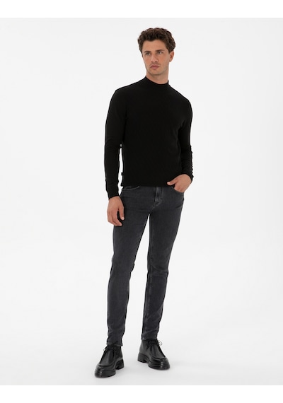 Pierre Cardin Erkek Siyah Kazak /triko 50318128-vr046 Siyah