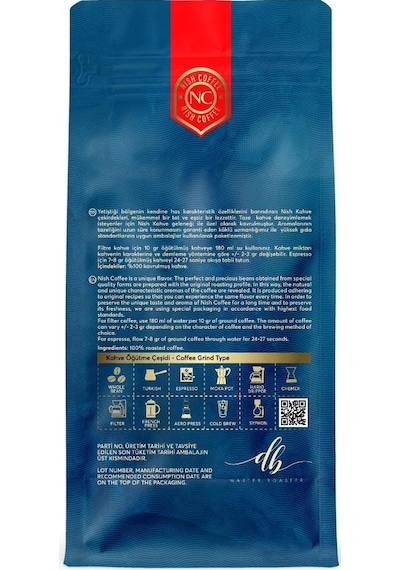 Nish Filtre Kahve Burundi 1 KG
