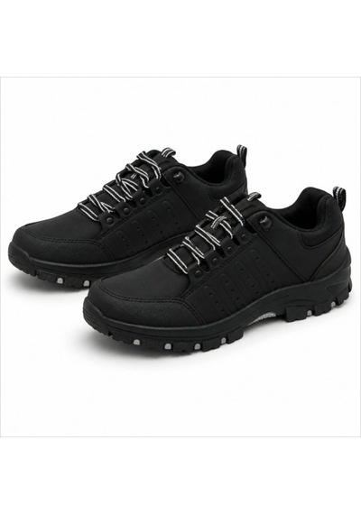 Black Flex Nature Walk Trekking Ayakkabı Siyah 40-44