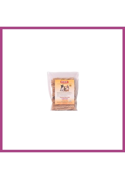 Gees Global Natürel Burgu Çubuk Çiğneme Kemiği Köpek Ödülü 500 Gr 12 Cm Gbzs