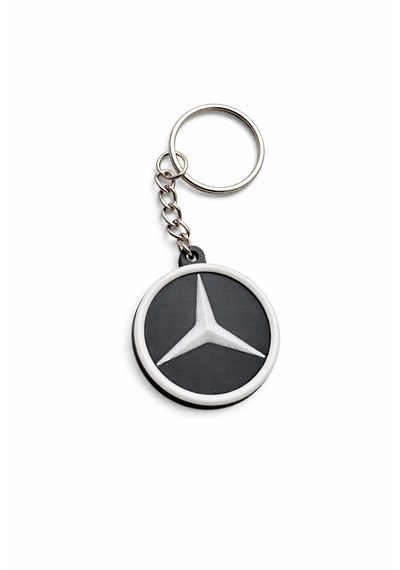 Mercedes Logo Anahtarlık 3d Baskı Mercedes Araç Anahtarlığı Araba Logolu Anahtarlık