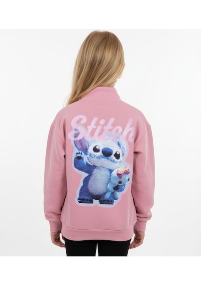 Stitch Kız Çocuk Sweatshirt St09629 SOMON