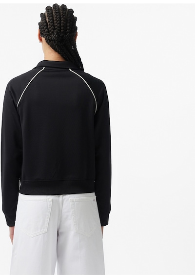 Tommy Hilfiger Tjw Amblemli Eşofman Üstü Kadın Siyah Sweatshirt Dw0dw21930bds Siyah