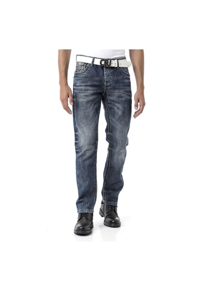 Cd862 Çok Şık Erkek Jeans Blue Mavi