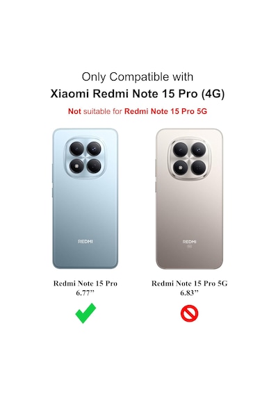 Xiaomi Redmi Note 15 Pro 4g Uyumlu Kılıf Karbon Tasarım Kamera Korumalı Silikon Telefon Kılıfı Kapak Siyah