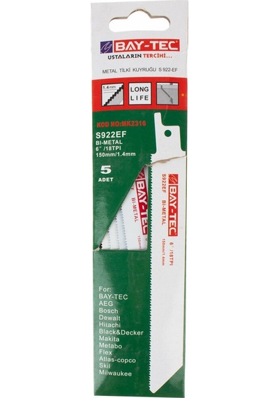 Baytec Tilki Kuyruğu Metal 5 Li S922-ef Mk2316 5722 1913
