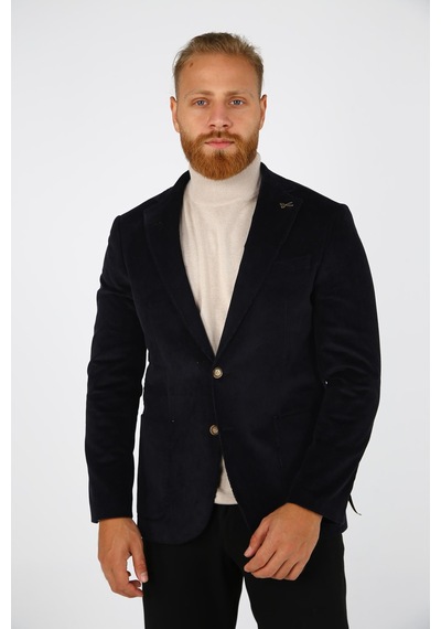 Brango 30151 Erkek Blazer Ceket Lacivert