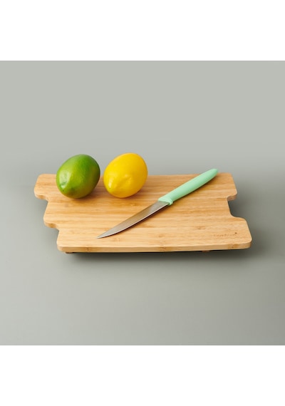 Pirgee Düz Sebze Bıçağı - Mavi - 12 Cm Çok Renkli