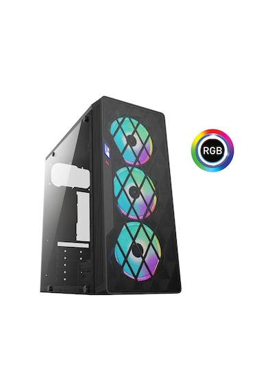 Xaser XSR737 i5-4570 16 GB 512 GB SSD 4 GB GT740 Free Dos Masaüstü Oyuncu Bilgisayarı
