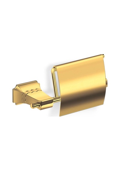 İsaoğlu Yapı Gold Tuvalet Kağıtlık Klasik Vintage Phaselis Design Gold Banyo Kağıtlık Gold
