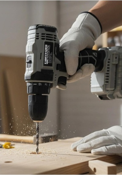 12v Metal Şanzıman Şarjlı Matkap 24 Parça Akülü Vidalama Akülü Matkap Seti Gri Renk