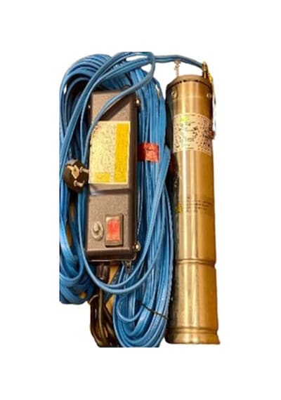 Mgm-p 150 1.5 Hp 220v 25 Mt. Kablolu & Panolu Bronz Yağ Çemberli Dalgıç Pompa Motoru