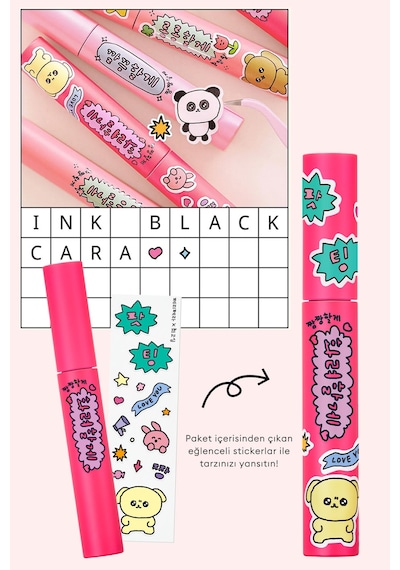 Peripera Ink Black Cara Choigosim 02 Volume Curling