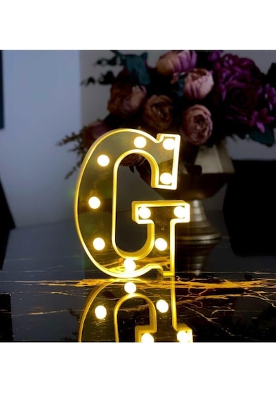 3d Işıklı Led Harf Dekoratif Aydınlatma Büyük Boy-132 Çok Renkli