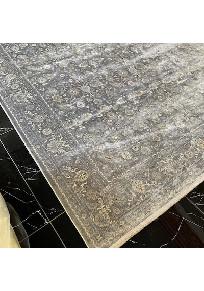 Elexus Halı Diamond 3825 Açık Bej Gri Salon Halısı