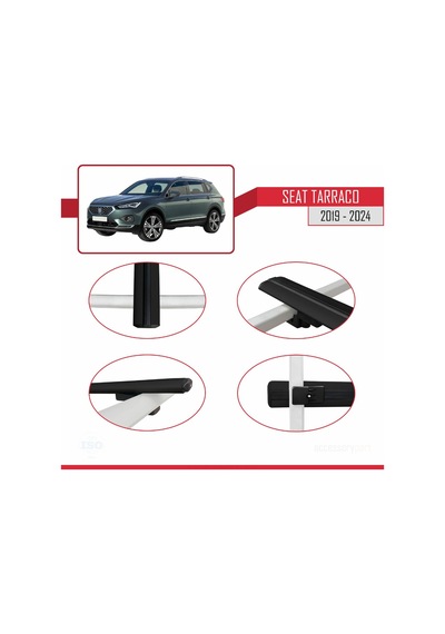 Seat Tarraco 2019-2024 Arası İle Uyumlu Basıc Model Ara Atkı Tava