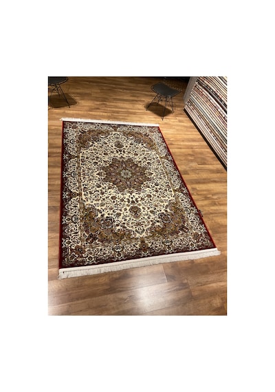 Strada 8153c Bordı-krem Halı Çok Renkli