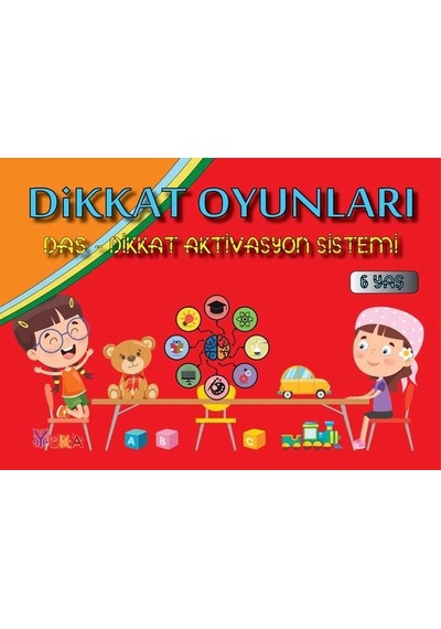 Dikkat Oyunları 6 Yaş- Yuka Kids