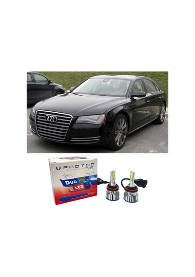 Audi A8 D4 Uzun Far Ampulü H7 Duo Yeni Seri Beyaz 2010-2017