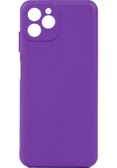 Oukitel C21 Pro Kılıf Zore Biye Silikon Mor
